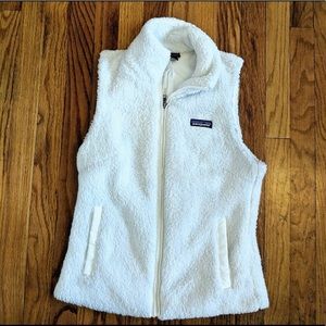 Patogonia white vest